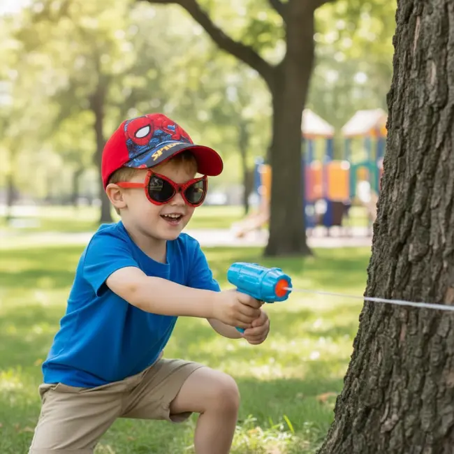 Spider-Man Cap & Sunglasses Combo for Kids