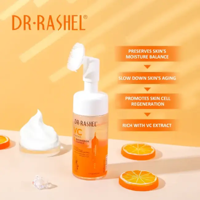 DR. RASHEL VITAMIN C NIACINAMIDE BRIGHTENING SKIN CARE CLEANSING 3PCS SET