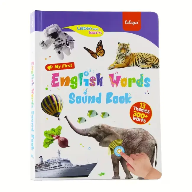Children's First Interactive Touch Learning English Book