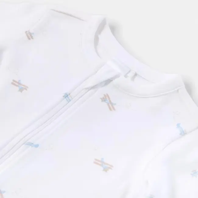 3 Pack Baby Coveralls - 100% Cotton -0-3 Months