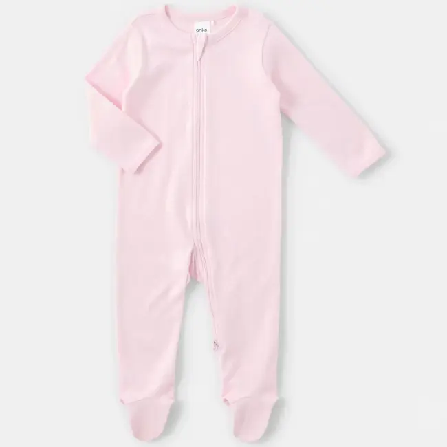 3 Pack Baby Coveralls - 100% Cotton -3-6 Months