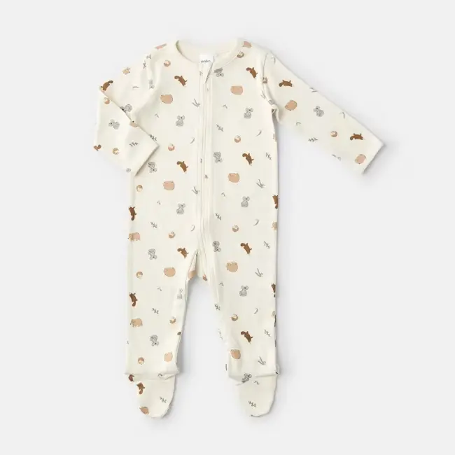 3 Pack Baby Coveralls - 100% Cotton - NewBorn