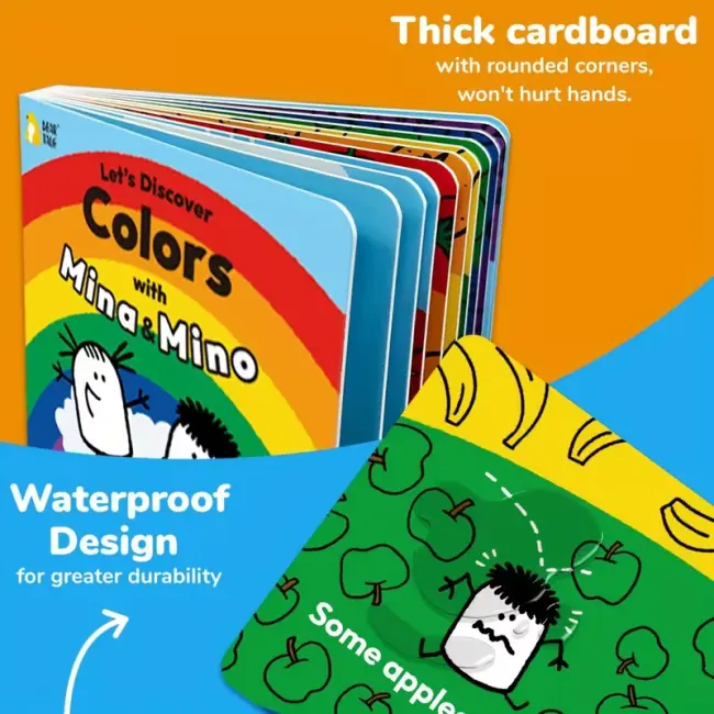 Let’s Discover Opposites with Mina & Mino – Preschool Learning Storybook