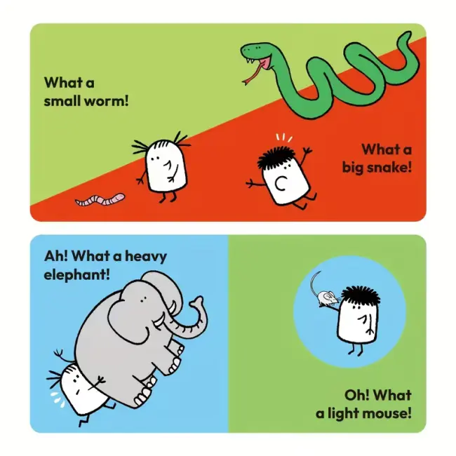 Let’s Discover Opposites with Mina & Mino – Preschool Learning Storybook