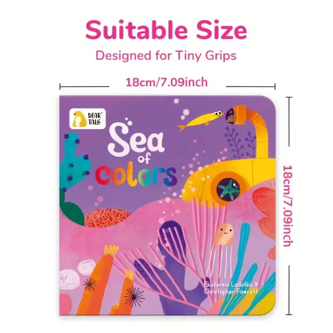 Lift-the-Flap Ocean Adventure Book for Kids (Ages 0–3)