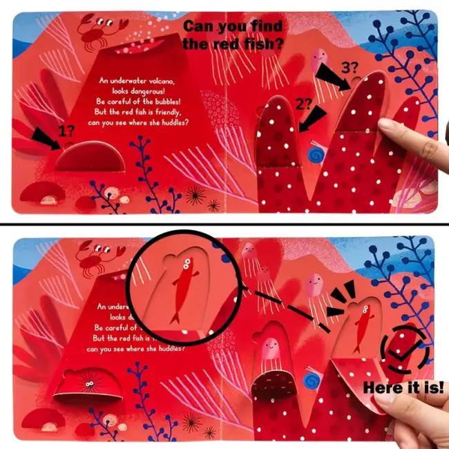 Lift-the-Flap Ocean Adventure Book for Kids (Ages 0–3)