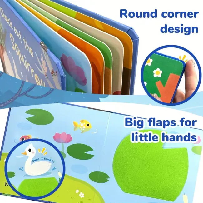 Peekaboo: Interactive Animals Touch & Feel Book