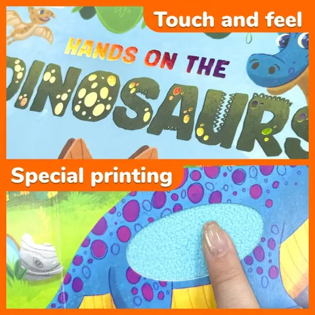 Dinosaurs Touch & Feel Early Learning Book