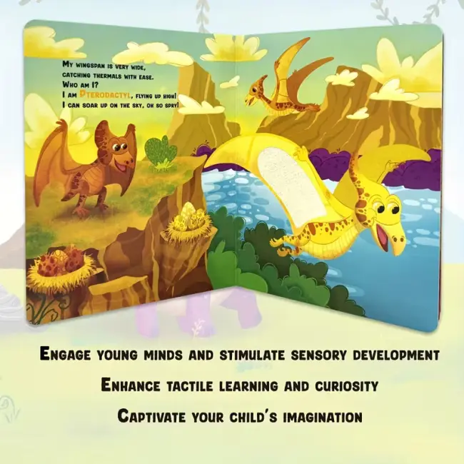 Dinosaurs Touch & Feel Early Learning Book