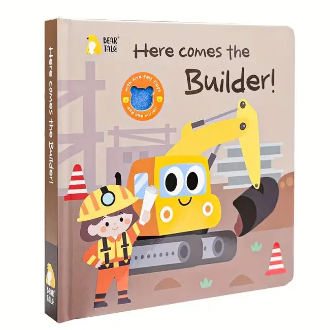 Interactive Lift-the-Flap Engineering Vehicles Board Book