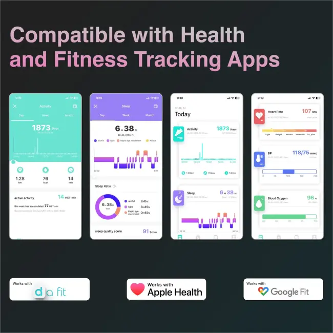 V-Fitness Smart Watch – GPS with 2.1” AMOLED Display (Pink)