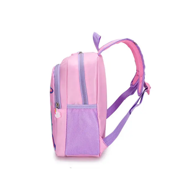Kindergarten Cute School Bag - Pink/Purple/RoseRed