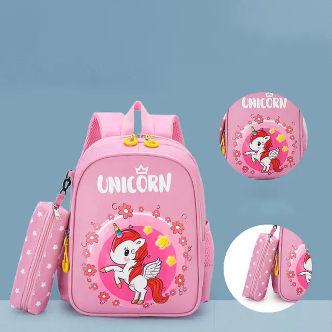 Kindergarten Backpack with Pencil Case (4 Options)