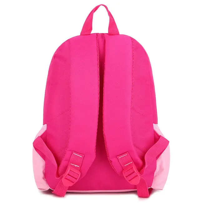Cute Children’s Kindergarten School Bag – Flower Cat Rose Pink