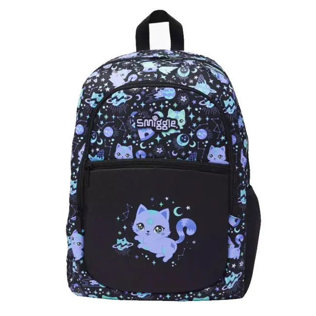 Smiggle Cute Cartoon Backpack – Little Black Cat