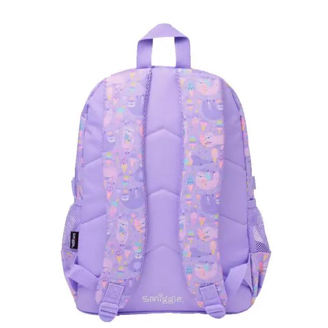 Smiggle Schoolbag – Light Purple Sloth Backpack
