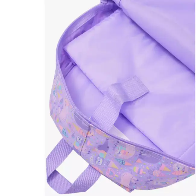 Smiggle Schoolbag – Light Purple Sloth Backpack