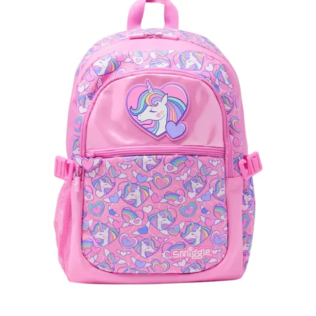 Smiggle Fly High Classic Attach Toddler Backpack – Pink