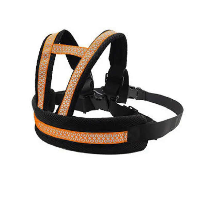 Children’s Motorcycle Safety Strap – One-Shoulder Protective Baby Harness (Orange)