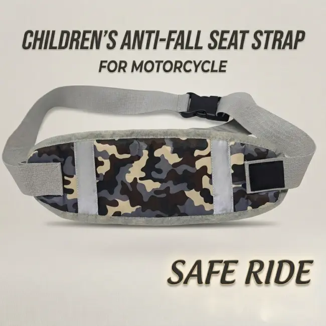 Children’s Motorcycle Safety Belt Strap – Anti-Fall Protective Harness