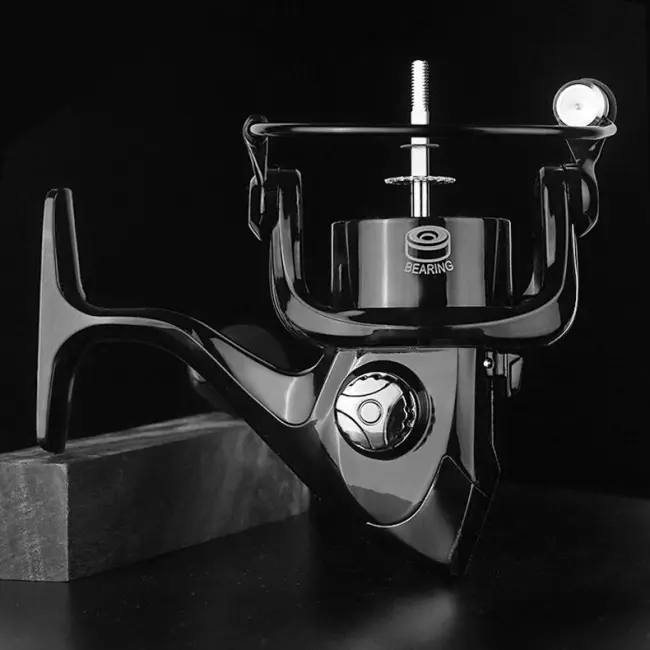 Flying Heron HK7000 Metal Spinning Reel – Long-Distance Sea Fishing Wheel