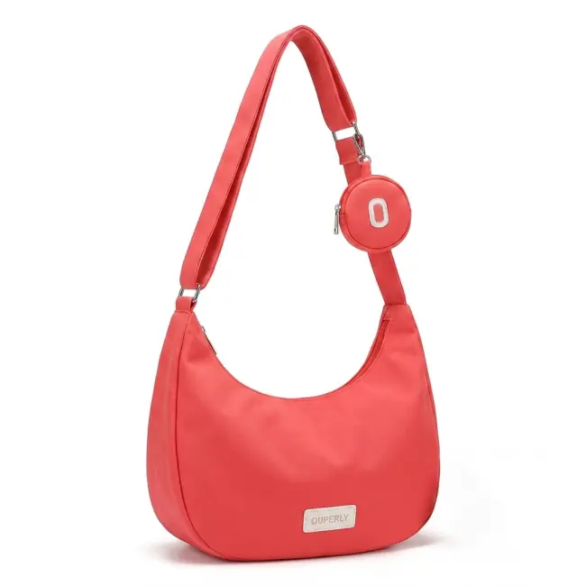 Waterproof Canvas Dumpling Shoulder & Crossbody Bag – Forest Style