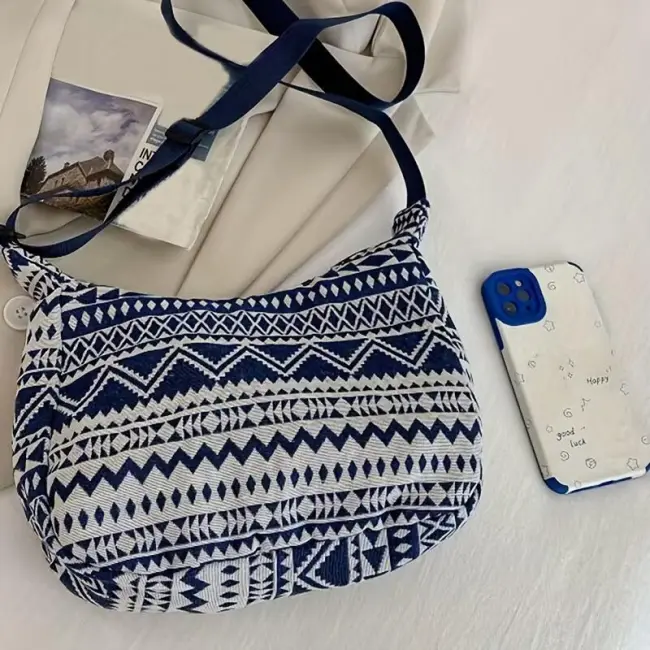 Multi-Functional Small Square Crossbody Shoulder Bag
