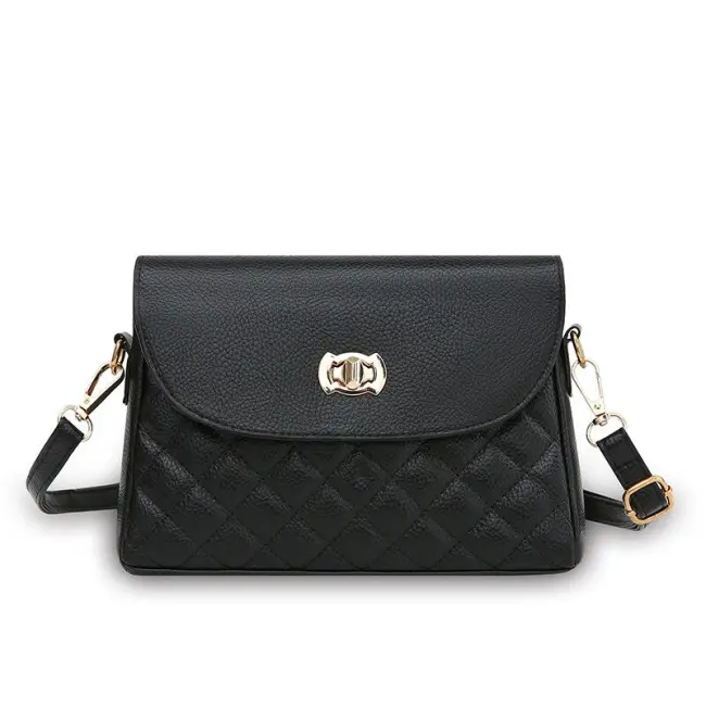 Korean-Style Rhombic Mini Shoulder & Crossbody Phone Bag