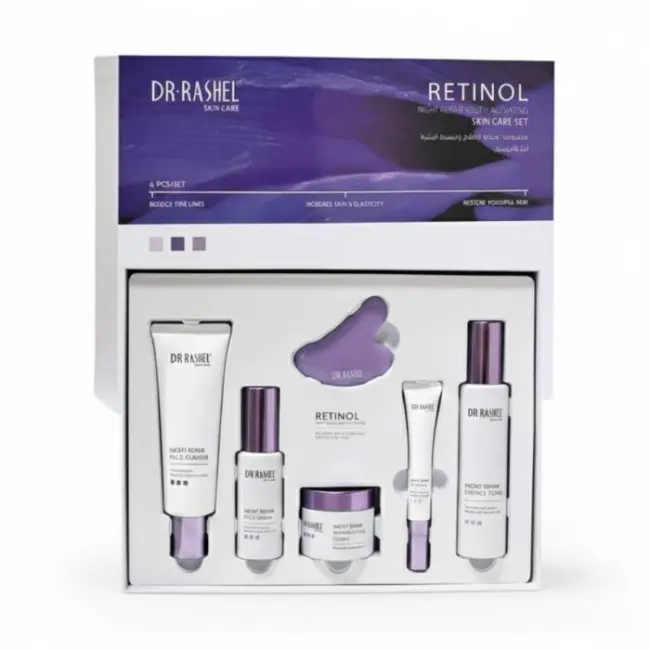 DR. RASHEL RETINOL YOUTH RESTORING & NIGHT REPAIR SET – 6 PIECES