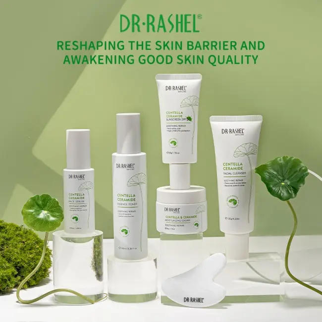 DR RASHEL CENTELLA & CERAMIDE SOOTHING REPAIR SKIN CARE SET – 6 PIECES