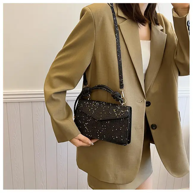 New Simple Trendy Western Style Shoulder  Bag