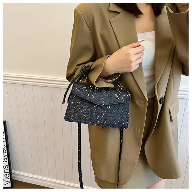 New Simple Trendy Western Style Shoulder  Bag