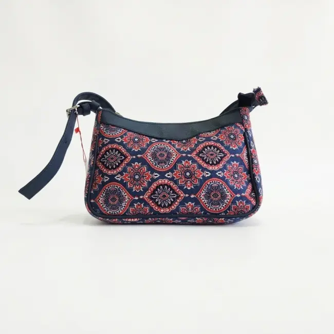 Floral Pattern Crossbody Bag