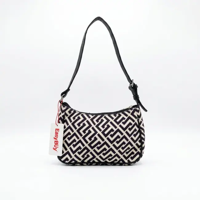 Geometric Pattern Shoulder Bag