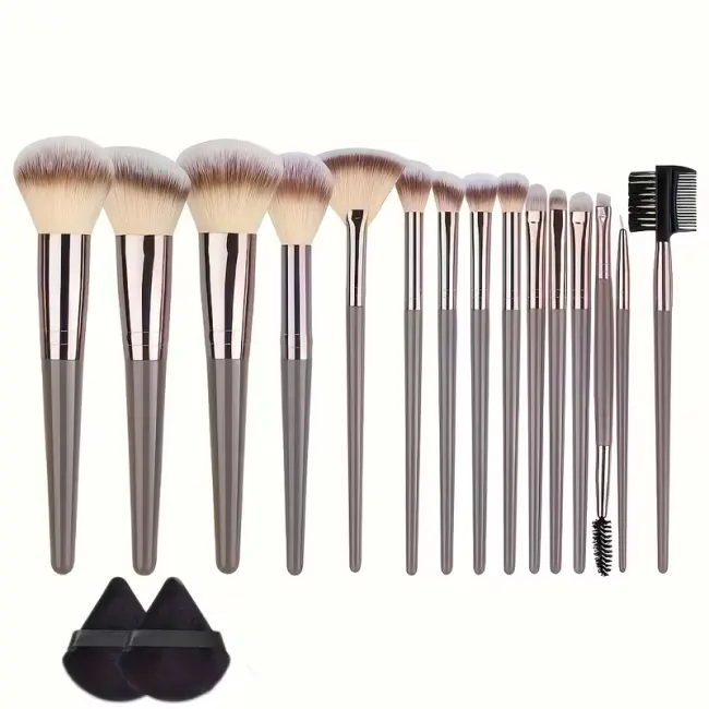 Makeup Brush Set – 15 Pieces