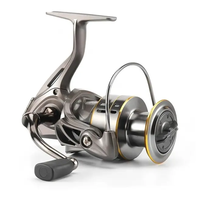 LC6000  Long-Distance Spinning Reel – All-Metal Lure, Imitation & Micro-Object Fishing Reel for Raft and Shore Fishing