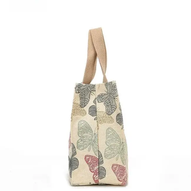Small Canvas Tote Lunch Bag – Lightweight Commuter Sundries Bag