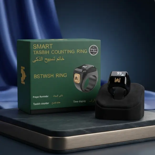 High Quality Smart Digital Tasbih Counting Ring with OLED Display