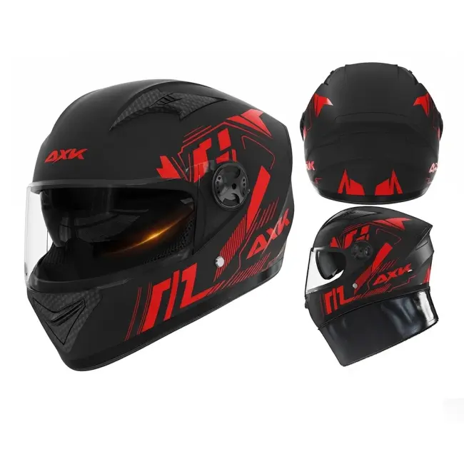 Full-Face Motorcycle Helmet with Double Visor – Winter Anti-Fog Helmet
