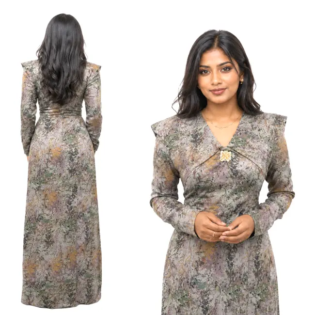 Dhigu Hedhun Fothi – Traditional Maldivian Women's Dress Material