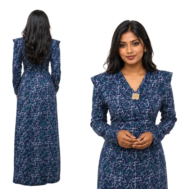 Dhigu Hedhun Fothi – Traditional Maldivian Women's Dress Material