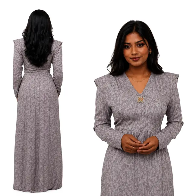 Dhigu Hedhun Fothi – Traditional Maldivian Women's Dress Material
