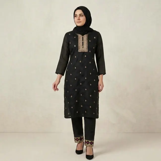 Noor Embroidered Kurta Set